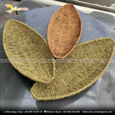 COCONUT COIR FIBER BASKET BOAT