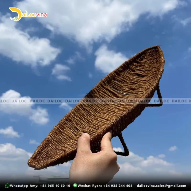 COIR FIBER BASKET BOAT