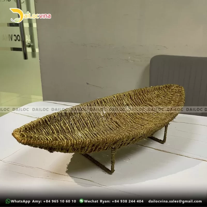 COIR FIBER BASKET BOAT