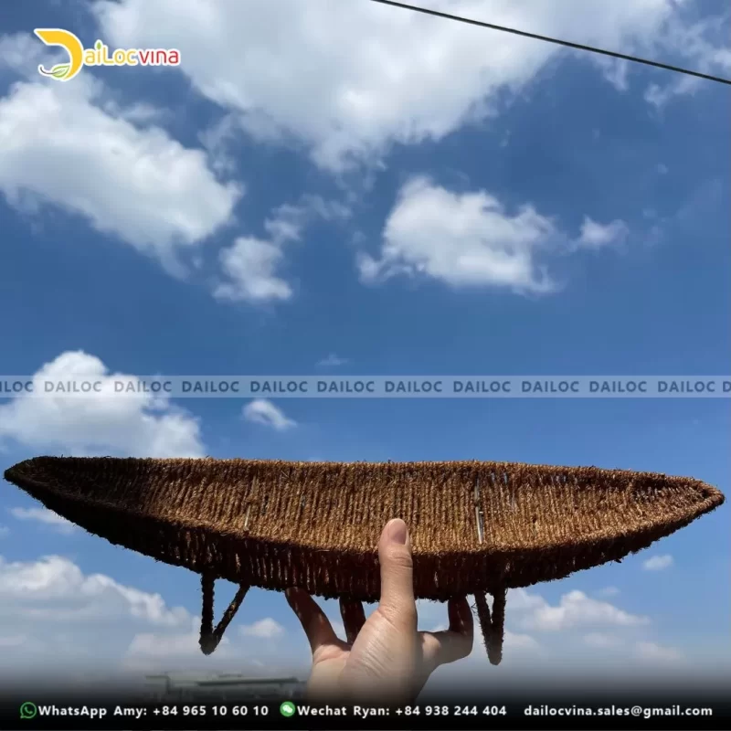 COIR FIBER BASKET BOAT