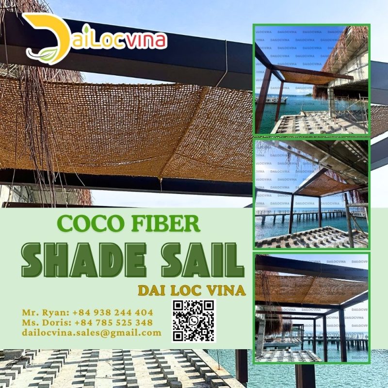 COCO FIBER SUN SHADE SAILS