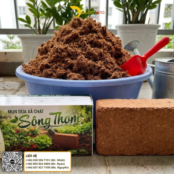 6. Từ Viên Nén 500g Thành Trên 7,5 Lít Mụn Dừa
